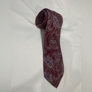Men's tie New Cremuex
Paisley pattern Color Maroon